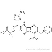 1-[[(6R,7R)-7-[[(2Z)-(2-Amino-4-thiazolyl)[(1-carboxy-1-methylethoxy)imino] acetyl] amino]-2-carboxy-8-oxo-5-thia-1-azabicyclo[4.2.0] oct-2-en-3-yl]methyl]pyridinum hydroxide inner salt CAS 72558-82-8